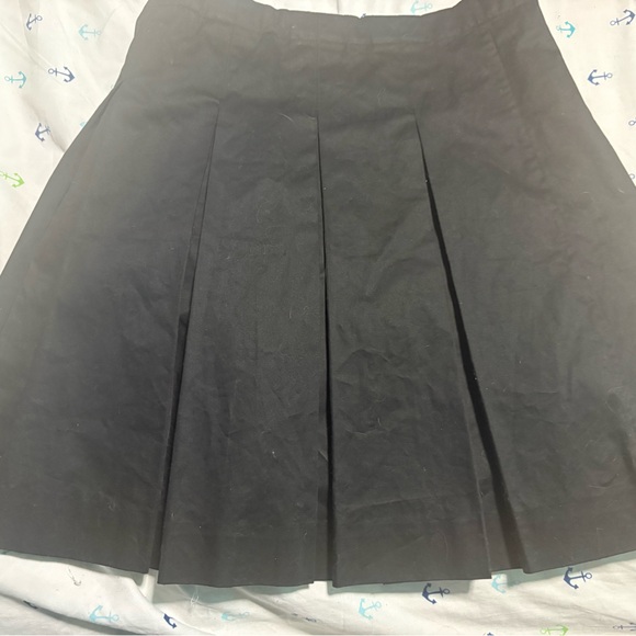 Burberry Black A-Line Skirt
